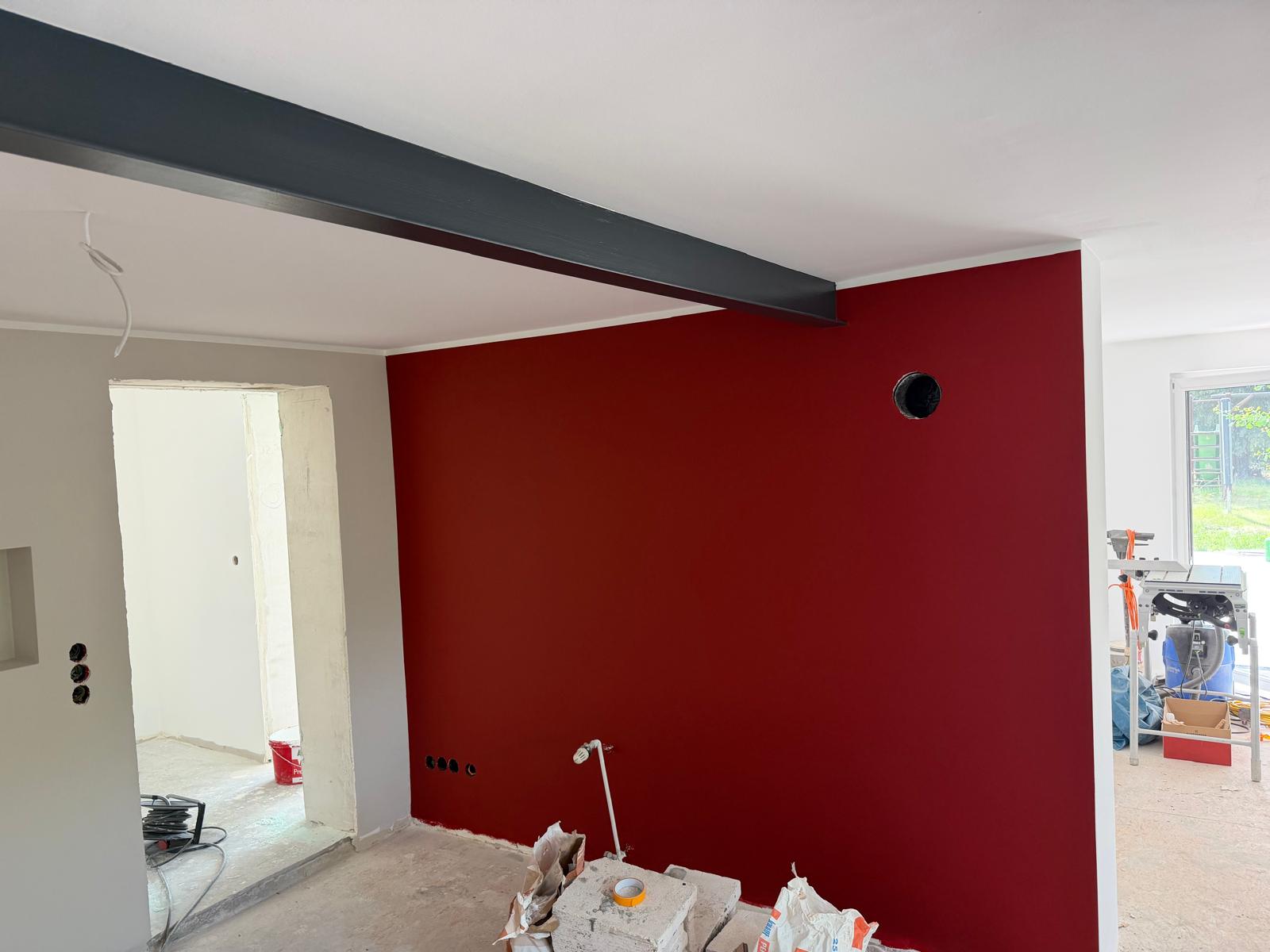 Mit Grundierung, Farbe und sauberen Kanten entsteht das neue Raumgefühl. 59 von 87